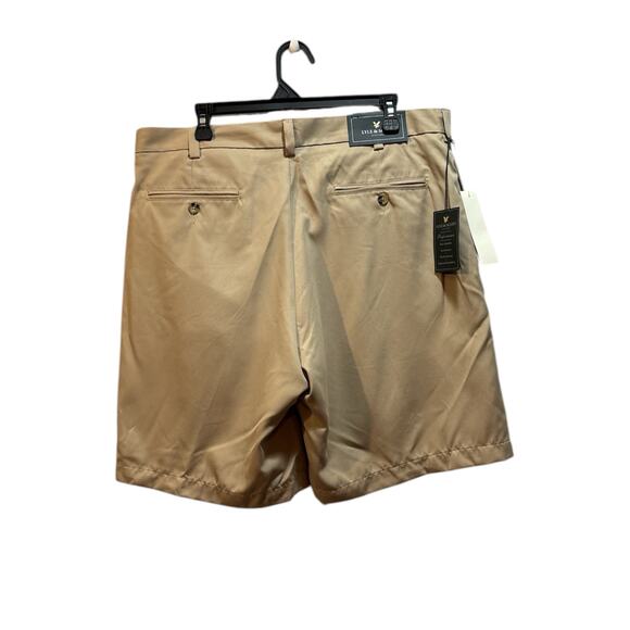 Lyle and Scott men’s tan performance shorts size 38. Water repellant - Picture 2 of 9